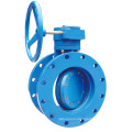 Big Size Double Flange Eccentric Disc Butterfly Valve